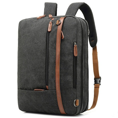 Nylon Laptop Bag with Handbag