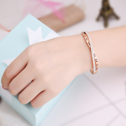 Women's Word Diamond Bracelet