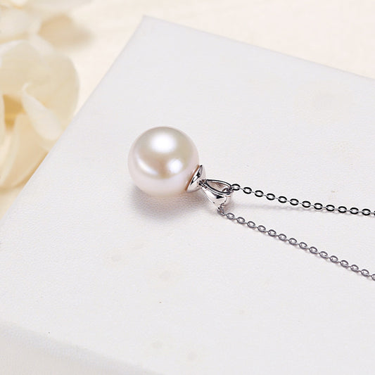 Silver Freshwater Pearl Necklace
